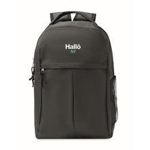 Carica l&#39;immagine nel visualizzatore di Gallery, SIENA - Nero - BORSE E VIAGGIO - Midocean - Backpack/rucksack, Bags &amp; Travel, Zaino In Rpet 600d 2 Toni Mo6515