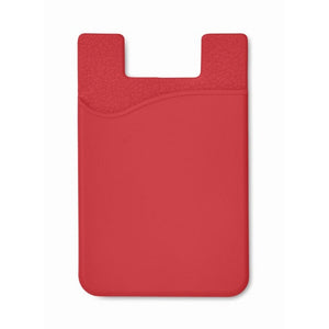 SILICARD - rosso - UFFICIO - Midocean - Office, Porta Carte Di Credito In Sili Mo8736, Telephone / Accessor