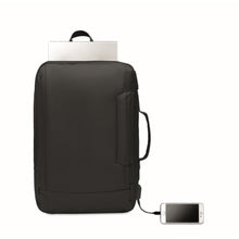 Carica l&#39;immagine nel visualizzatore di Gallery, SINGAPORE - Nero - BORSE E VIAGGIO - Midocean - Bags &amp; Travel, Laptop Bag, Zaino Porta Pc In Rpet Mo6329