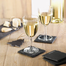 Carica l&#39;immagine nel visualizzatore di Gallery, SLATE4 - Nero - CASA E VIVERE - Midocean - Home &amp; Living, Kitchen Accesories, Sottobicchieri Con Base In Eva Mo9124