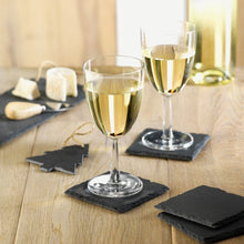 Carica l&#39;immagine nel visualizzatore di Gallery, SLATE4 - Nero - CASA E VIVERE - Midocean - Home &amp; Living, Kitchen Accesories, Sottobicchieri Con Base In Eva Mo9124