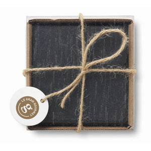 SLATE4 - Nero - CASA E VIVERE - Midocean - Home & Living, Kitchen Accesories, Sottobicchieri Con Base In Eva Mo9124