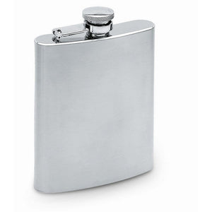 SLIMMY FLASK - Argento opaco - CASA E VIVERE - Midocean - Drinking Bottle, Fiaschetta (45 Cl) In Metallo Kc4703, Home & Living