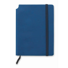Carica l&#39;immagine nel visualizzatore di Gallery, SOFTNOTE - Blu - UFFICIO - Midocean - Notebook A Righe In Pu (a5) Mo9108, Notebooks / Notepads, Office