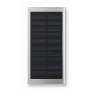 SOLAR POWERFLAT - Argento opaco - UFFICIO - Midocean - Office, Power Bank Solare Da 8000 Mah Mo9051, Powerbanks