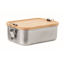 Carica l&#39;immagine nel visualizzatore di Gallery, SONABOX - Legna - CASA E VIVERE - Midocean - Home &amp; Living, Kitchen Accesories, Portapranzo In Acciaio Inox Mo6301