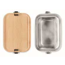 Carica l&#39;immagine nel visualizzatore di Gallery, SONABOX - Legna - CASA E VIVERE - Midocean - Home &amp; Living, Kitchen Accesories, Portapranzo In Acciaio Inox Mo6301