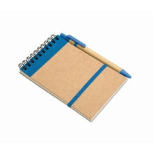 Carica l&#39;immagine nel visualizzatore di Gallery, SONORA - Blu - UFFICIO - Midocean - Blocnotes In Carta Riciclata It3789, Notebooks / Notepads, Office