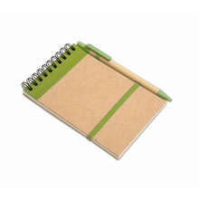 Carica l&#39;immagine nel visualizzatore di Gallery, SONORA - Lime - UFFICIO - Midocean - Blocnotes In Carta Riciclata It3789, Notebooks / Notepads, Office