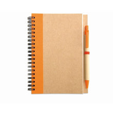Carica l&#39;immagine nel visualizzatore di Gallery, SONORA PLUS - arancia - UFFICIO - Midocean - Blocnotes Carta Riciclata It3775, Notebooks / Notepads, Office