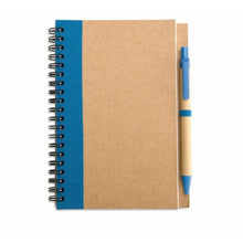 Carica l&#39;immagine nel visualizzatore di Gallery, SONORA PLUS - Blu - UFFICIO - Midocean - Blocnotes Carta Riciclata It3775, Notebooks / Notepads, Office