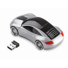 Carica l&#39;immagine nel visualizzatore di Gallery, SPEED - Argento opaco - UFFICIO - Midocean - Computer Accesories, Mouse Wireless Ã¢â‚¬â„¢automobileÃ¢â‚¬â„¢ Mo7641, Office