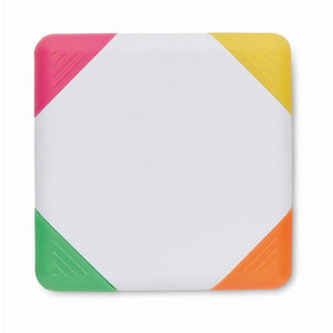 SQUARIE - bianco - SCRIVERE - Midocean - Highlighters & Marke, Set Evidenziatori Mo8783, Writing