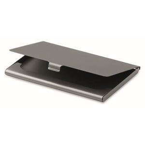 STANWELL - Argento opaco - UFFICIO - Midocean - Business Card Holder, Office, Porta Biglietti Da Visita Kc2206