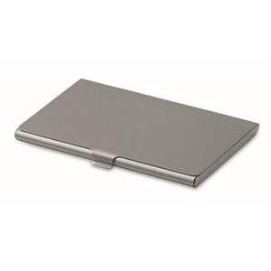 STANWELL - Argento opaco - UFFICIO - Midocean - Business Card Holder, Office, Porta Biglietti Da Visita Kc2206