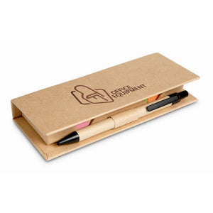 STIBOX - Beige - UFFICIO - Midocean - Desk Items, Office, Set Penna In Custodia Cartone Mo7756