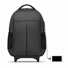 Carica l&#39;immagine nel visualizzatore di Gallery, STOCKHOLM TROLLEY - Grigio - BORSE E VIAGGIO - Midocean - Bags &amp; Travel, Suitcases &amp; Trolleys, Zaino Trolley Bicolore Mo9179