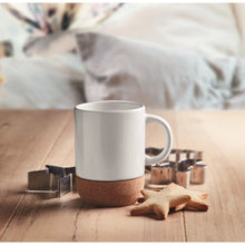 Carica l&#39;immagine nel visualizzatore di Gallery, SUBCORK - bianco - CASA E VIVERE - Midocean - Cups, Home &amp; Living, Tazza In Ceramica Mo6323