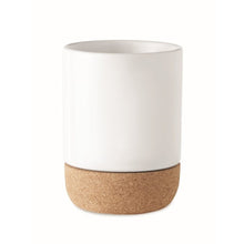 Carica l&#39;immagine nel visualizzatore di Gallery, SUBCORK - bianco - CASA E VIVERE - Midocean - Cups, Home &amp; Living, Tazza In Ceramica Mo6323
