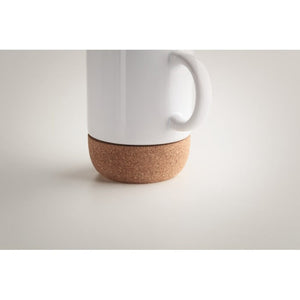 SUBCORK - bianco - CASA E VIVERE - Midocean - Cups, Home & Living, Tazza In Ceramica Mo6323