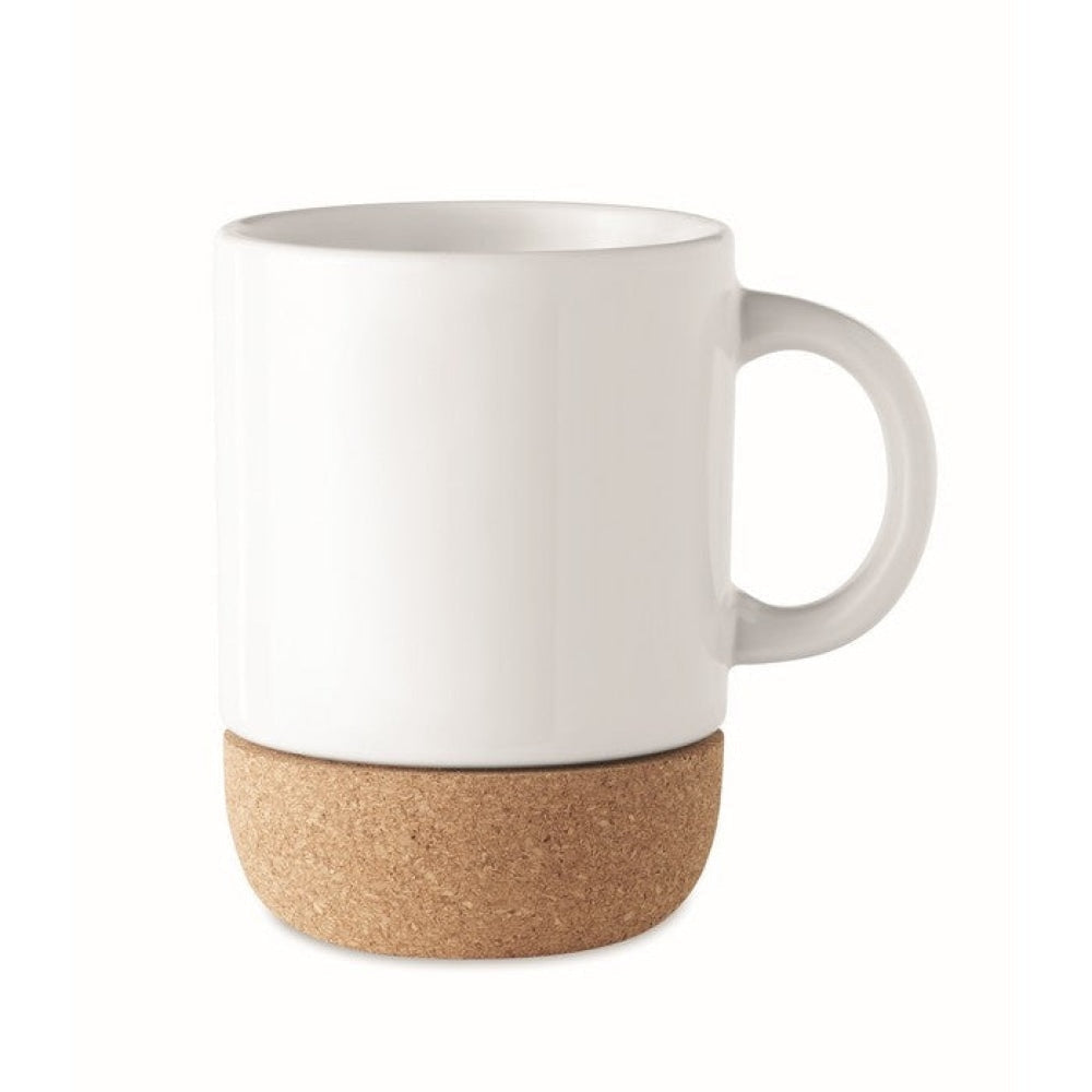 SUBCORK - bianco - CASA E VIVERE - Midocean - Cups, Home & Living, Tazza In Ceramica Mo6323