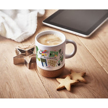 Carica l&#39;immagine nel visualizzatore di Gallery, SUBCORK - bianco - CASA E VIVERE - Midocean - Cups, Home &amp; Living, Tazza In Ceramica Mo6323