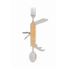 Carica l&#39;immagine nel visualizzatore di Gallery, SUBETE - Legna - TEMPO LIBERO - Midocean - Camping &amp; Picnic, Leisure, Posate Multifunzione Mo6473