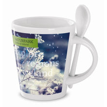 Carica l&#39;immagine nel visualizzatore di Gallery, SUBLIMKONIK - bianco - CASA E VIVERE - Midocean - Cups, Home &amp; Living, Tazza E Cucchiaino In Porcella Mo8442