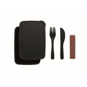 SUNDAY - CASA E VIVERE - Midocean - Home & Living, Kitchen Accesories, Portapranzo Con Posate Mo6254