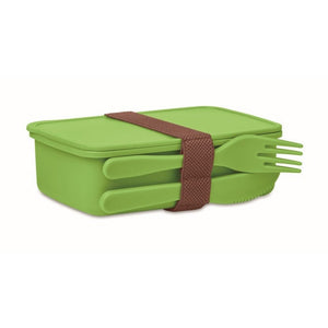 SUNDAY - Lime - CASA E VIVERE - Midocean - Home & Living, Kitchen Accesories, Portapranzo Con Posate Mo6254