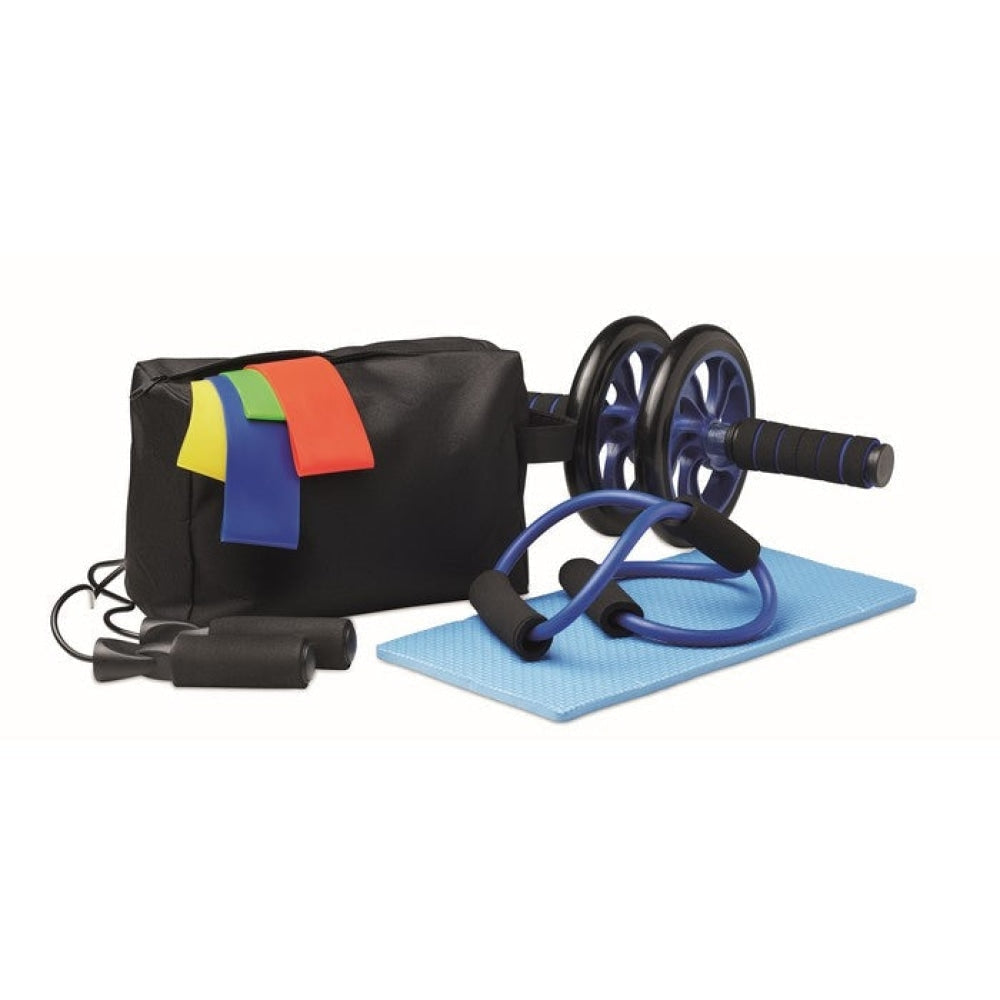 SUPERFIT - Nero - CURA PERSONALE - Midocean - Fitness, Personal Care, Set 8 Pezzi Fitness/palestra Mo6434