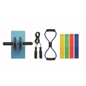 SUPERFIT - Nero - CURA PERSONALE - Midocean - Fitness, Personal Care, Set 8 Pezzi Fitness/palestra Mo6434