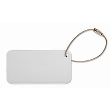 Carica l&#39;immagine nel visualizzatore di Gallery, TAGGY - Argento opaco - BORSE E VIAGGIO - Midocean - Bags &amp; Travel, Etichetta Bagaglio Mo8352, Travel Accesories