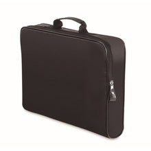 Carica l&#39;immagine nel visualizzatore di Gallery, TALOR - Nero - BORSE E VIAGGIO - Midocean - Bags &amp; Travel, Document / Conferenc, Portadocumenti Chiusura A Zip Kc6998