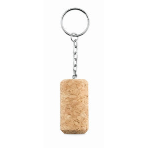 TAPON - Beige - PREMI - Midocean - Key Rings / Chains /, Portachiavi Tappo In Sughero Mo9343, Premiums
