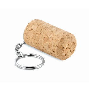 TAPON - Beige - PREMI - Midocean - Key Rings / Chains /, Portachiavi Tappo In Sughero Mo9343, Premiums