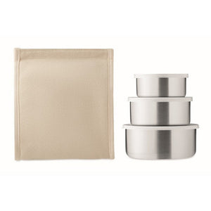 TEMPLE - Beige - CASA E VIVERE - Midocean - Home & Living, Kitchen Accesories, Set Porta Pranzo Mo6477