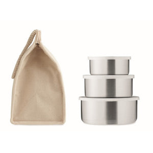 TEMPLE - Beige - CASA E VIVERE - Midocean - Home & Living, Kitchen Accesories, Set Porta Pranzo Mo6477
