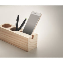 Carica l&#39;immagine nel visualizzatore di Gallery, THILA - Legna - TEMPO LIBERO - Midocean - Leisure, Plant, Stand Scrivania Con Kit Di Semimo6408