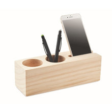 Carica l&#39;immagine nel visualizzatore di Gallery, THILA - Legna - TEMPO LIBERO - Midocean - Leisure, Plant, Stand Scrivania Con Kit Di Semimo6408