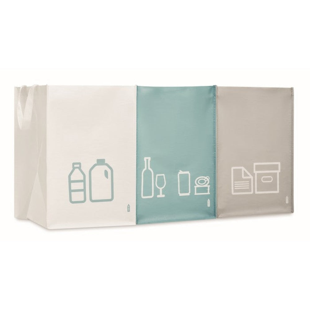 THREE BIN - Multicolore - BORSE E VIAGGIO - Midocean - Bags & Travel, Set 3 Buste In Rpet Mo6154, Shopping Bag