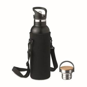 TIKSI - Nero - CASA E VIVERE - Midocean - Home & Living, Thermo, Thermos A Doppia Parete 700ml Mo6366