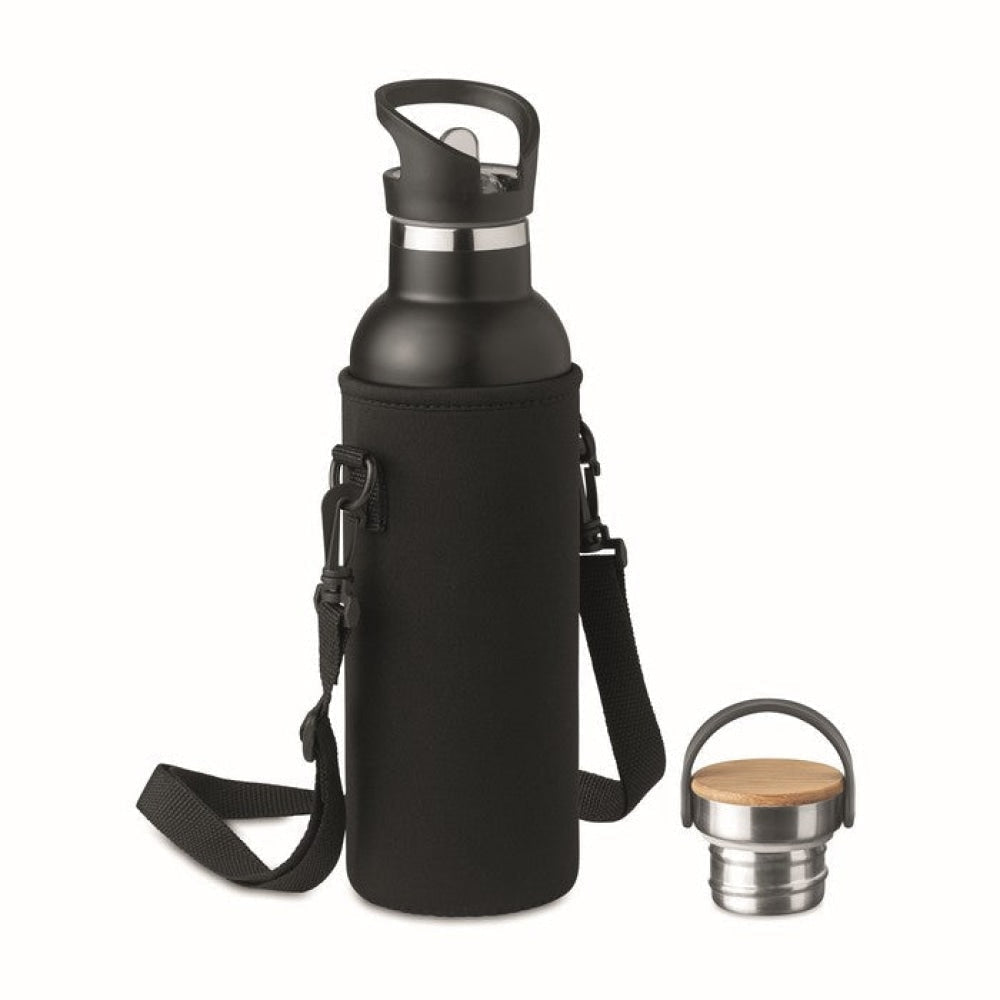TIKSI - Nero - CASA E VIVERE - Midocean - Home & Living, Thermo, Thermos A Doppia Parete 700ml Mo6366