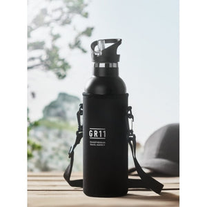 TIKSI - Nero - CASA E VIVERE - Midocean - Home & Living, Thermo, Thermos A Doppia Parete 700ml Mo6366