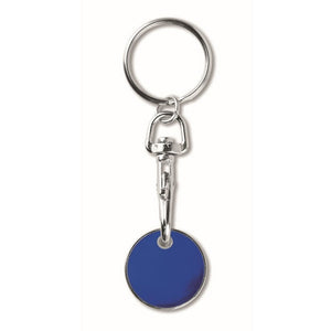 TOKENRING - Blu Reale - PREMI - Midocean - Key Rings / Chains /, Portachiavi Con Gettone Mo9748, Premiums