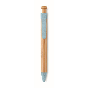 TOYAMA - Blu - SCRIVERE - Midocean - Pen, Penna A Sfera In Bamboo Mo9481, Writing