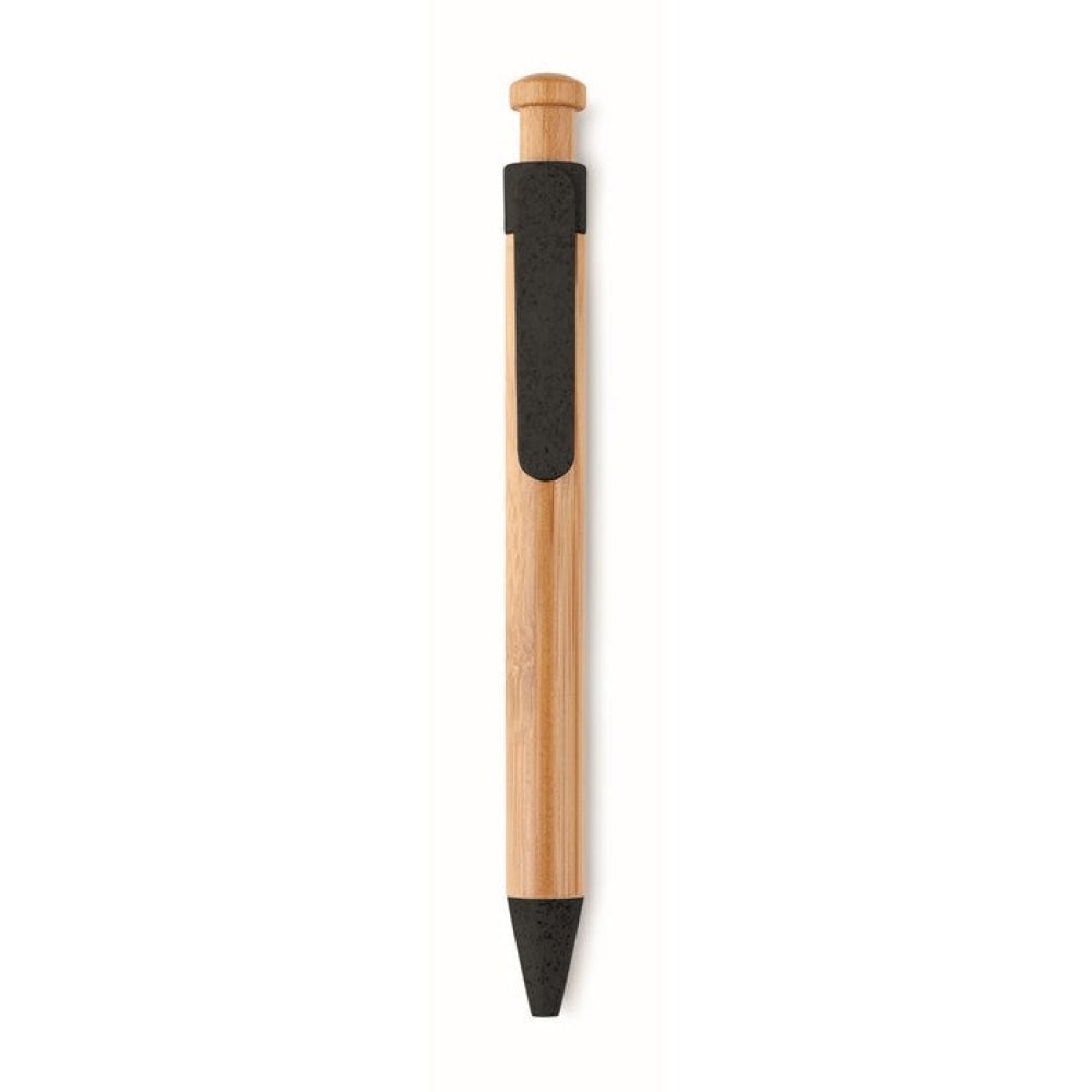 TOYAMA - Nero - SCRIVERE - Midocean - Pen, Penna A Sfera In Bamboo Mo9481, Writing