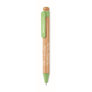 TOYAMA - SCRIVERE - Midocean - Pen, Penna A Sfera In Bamboo Mo9481, Writing