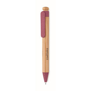 TOYAMA - SCRIVERE - Midocean - Pen, Penna A Sfera In Bamboo Mo9481, Writing