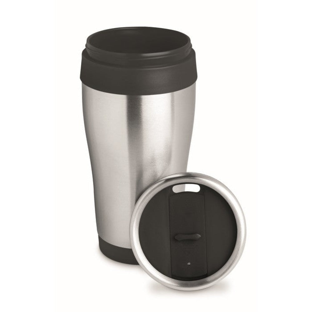 TRAM - Nero - CASA E VIVERE - Midocean - Home & Living, Tazza In Acciaio Inossidabile Mo3559, Thermo